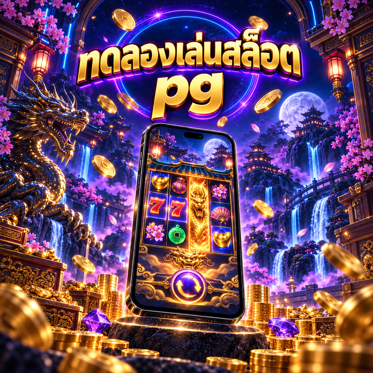 ทดลองเล่นสล็อต PG พร้อมสล็อตเว็บตรง 100 รวมเกมสล็อตแตกง่าย